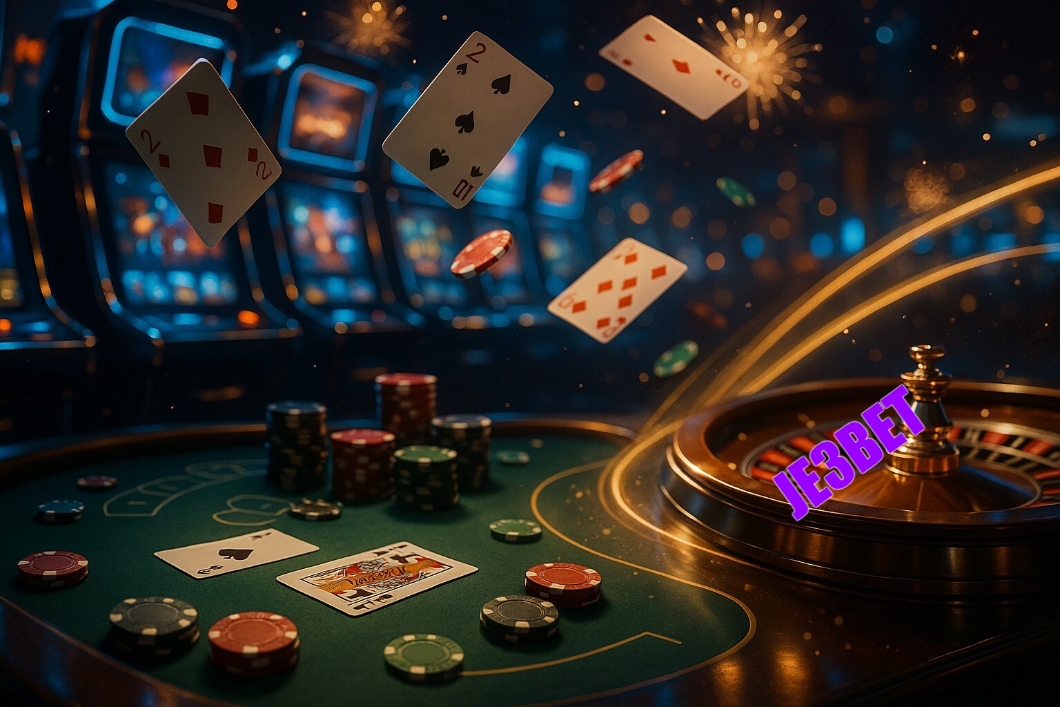 Jogos emocionantes no JE3BET